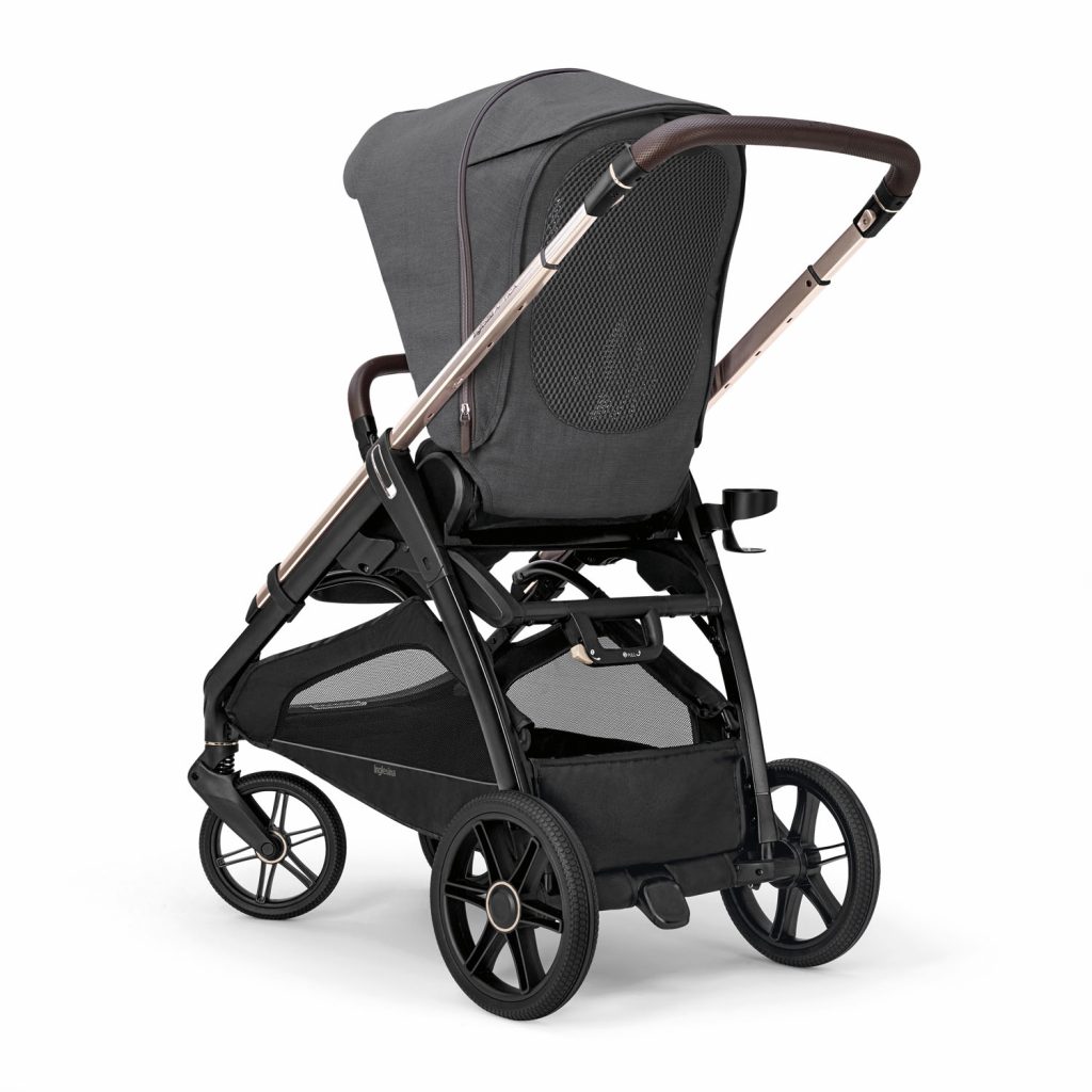 Inglesina Carro de bebé Aptica Duo Mystic Black Chasis Iridium 